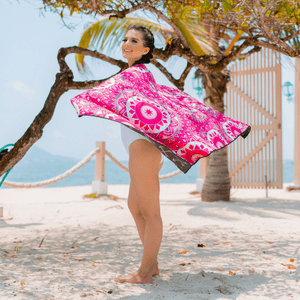 EvolveTravelGoods Sand Free Travel Beach Towel Tenerife